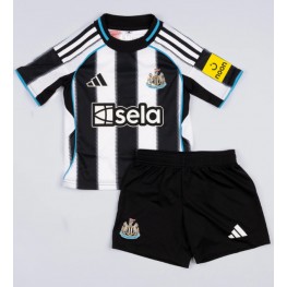 Newcastle United Thuis tenue Kids 2025-26 Korte Mouw (+ Korte broeken)